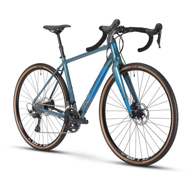 Bicicleta de Gravel GHOST ROAD RAGE ESSENTIAL DISC Shimano GRX 30/46 Azul/Verde 2021 0